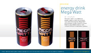 obalový design Velta Plus EU - energy drink Mega Watt